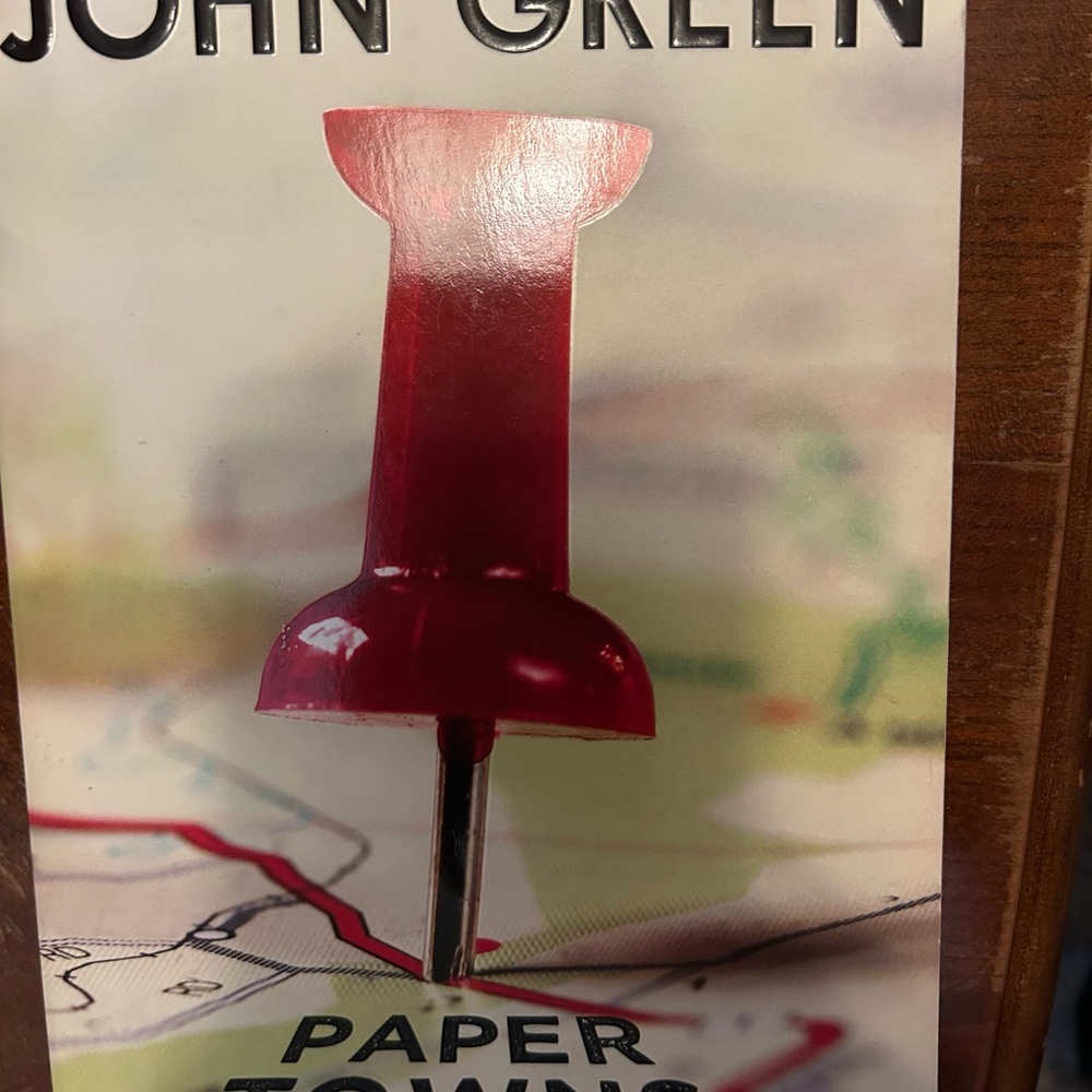 John Green 'Paper Towns' Book